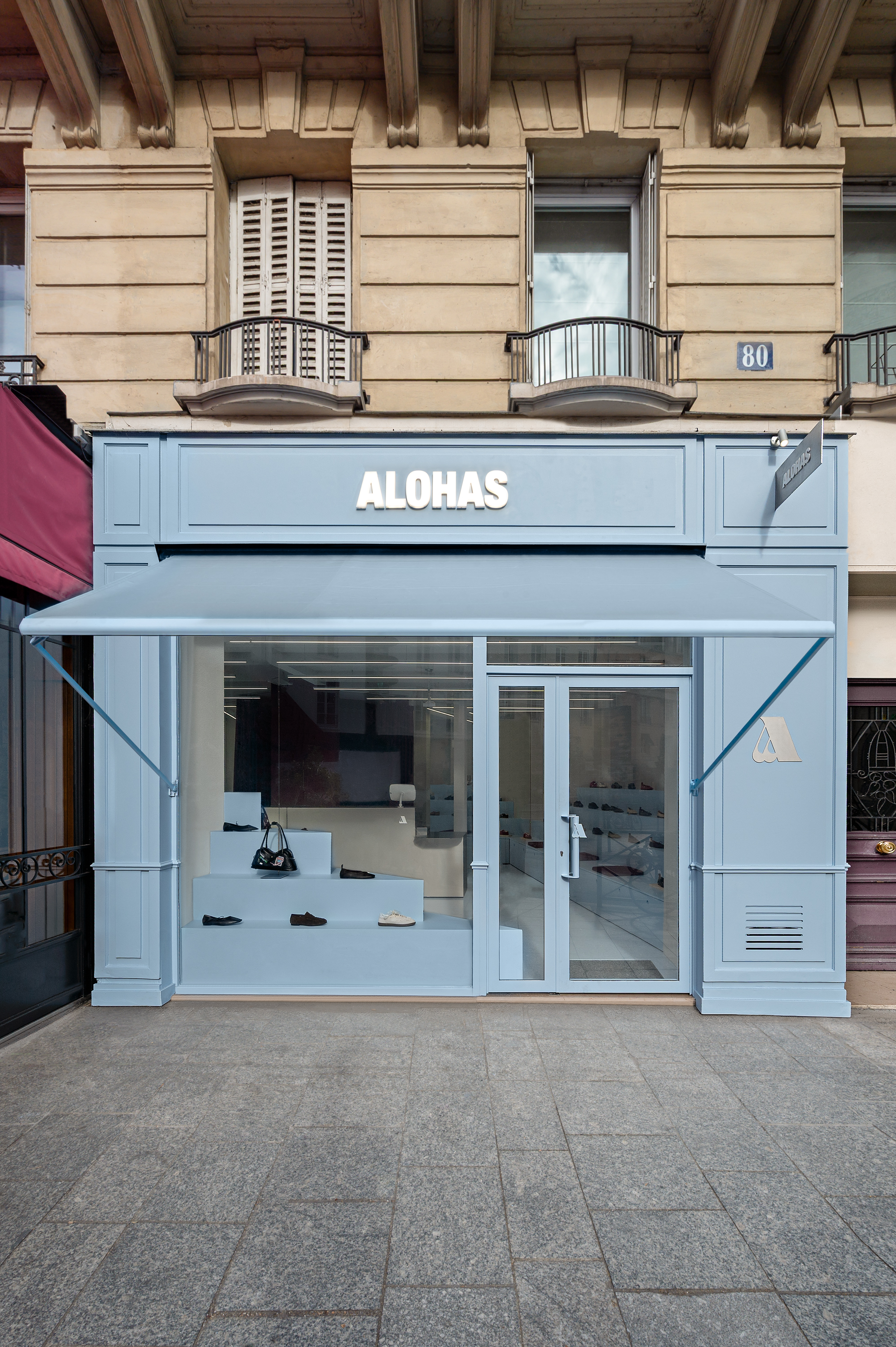 Entrén till en ALOHAS butik i Paris